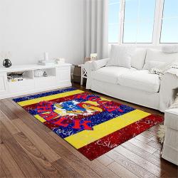 ncaa kansas jayhawks football team logo sport carpet area rug home decor best gift for friends light room ksjk21
