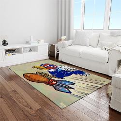 ncaa kansas jayhawks football team logo sport carpet area rug home decor best gift for friends light room ksjk4