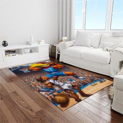 ncaa kansas jayhawks football team logo sport carpet area rug home decor best gift for friends light room ksjk53