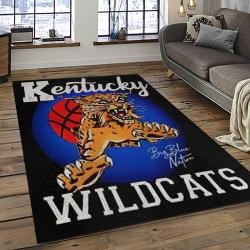 NCAA Kentucky Wildcats Football Team Logo Sport Carpet Area Rug Home Decor Best Gift For Friends KTWC1