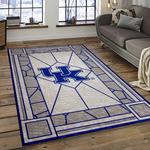 ncaa kentucky wildcats football team logo sport carpet area rug home decor best gift for friends dark room ktwc17
