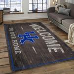 ncaa kentucky wildcats football team logo sport carpet area rug home decor best gift for friends dark room ktwc26
