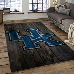 NCAA Kentucky Wildcats Football Team Logo Sport Carpet Area Rug Home Decor Best Gift For Friends KTWC38