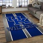 ncaa kentucky wildcats football team logo sport carpet area rug home decor best gift for friends dark room ktwc40