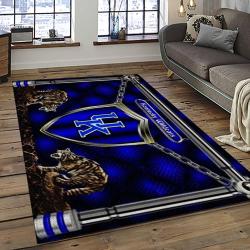 NCAA Kentucky Wildcats Football Team Logo Sport Carpet Area Rug Home Decor Best Gift For Friends KTWC9