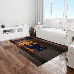 ncaa kentucky wildcats football team logo sport carpet area rug home decor best gift for friends light room ktwc35