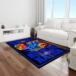 ncaa kentucky wildcats football team logo sport carpet area rug home decor best gift for friends light room ktwc8