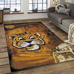 ncaa lsu tigers basketball team logo sport carpet area rug home decor best gift for friends dark room lsu13