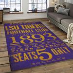 ncaa lsu tigers basketball team logo sport carpet area rug home decor best gift for friends dark room lsu18