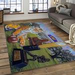 ncaa lsu tigers basketball team logo sport carpet area rug home decor best gift for friends dark room lsu27