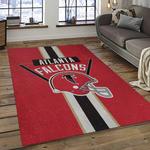 nfl atlanta falcons football team logo sport carpet area rug home decor best gift for friends dark room atfl14