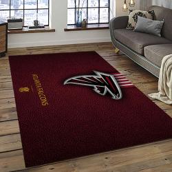 NFL Atlanta Falcons Area Rug Non-Slip Football Carpet Home Decor Gift Idea For Fans ATFL18