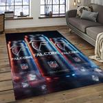 nfl atlanta falcons football team logo sport carpet area rug home decor best gift for friends dark room atfl3