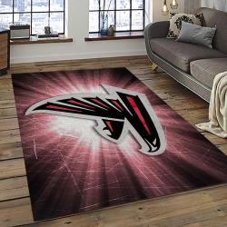 NFL Atlanta Falcons Area Rug Non-Slip Football Carpet Home Decor Gift Idea For Fans ATFL39