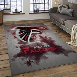 NFL Atlanta Falcons Area Rug Non-Slip Football Carpet Home Decor Gift Idea For Fans ATFL41