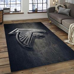 NFL Atlanta Falcons Area Rug Non-Slip Football Carpet Home Decor Gift Idea For Fans ATFL42