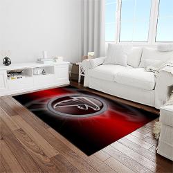 nfl atlanta falcons football team logo sport carpet area rug home decor best gift for friends light room atfl28