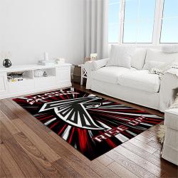 nfl atlanta falcons football team logo sport carpet area rug home decor best gift for friends light room atfl32