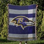 nfl baltimore ravens football team woven tapestry blanket amazing gift for fans and friends home decor brw14