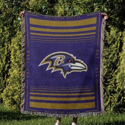 NFL Baltimore Ravens Football Team Woven Tapestry Blanket Amazing Gift For Fans And Friends Home Decor BRW21