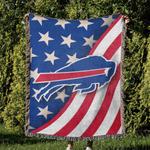 nfl buffalo bills football team woven tapestry blanket amazing gift for fans and friends home decor bbw17