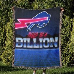 NFL Buffalo Bills Football Team Woven Tapestry Blanket Amazing Gift For Fans And Friends Home Decor BBW2