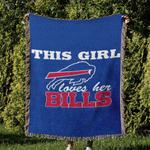 nfl buffalo bills football team woven tapestry blanket amazing gift for fans and friends home decor bbw20