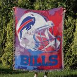 nfl buffalo bills football team woven tapestry blanket amazing gift for fans and friends home decor bbw23