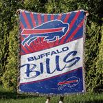 nfl buffalo bills football team woven tapestry blanket amazing gift for fans and friends home decor bbw25