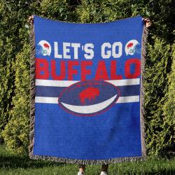 NFL Buffalo Bills Football Team Woven Tapestry Blanket Amazing Gift For Fans And Friends Home Decor BBW31