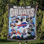 nfl buffalo bills football team woven tapestry blanket amazing gift for fans and friends home decor bbw34