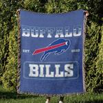 nfl buffalo bills football team woven tapestry blanket amazing gift for fans and friends home decor bbw6