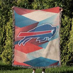 NFL Buffalo Bills Football Team Woven Tapestry Blanket Amazing Gift For Fans And Friends Home Decor BBW8