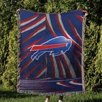 nfl buffalo bills football team woven tapestry blanket amazing gift for fans and friends home decor bbw9