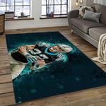 nfl carolina panthers football team logo sport carpet area rug gift for friends dark room cnps15
