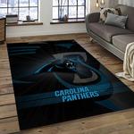 nfl carolina panthers football team logo sport carpet area rug gift for friends dark room cnps19