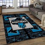 nfl carolina panthers football team logo sport carpet area rug gift for friends dark room cnps32