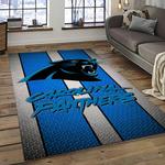 nfl carolina panthers football team logo sport carpet area rug gift for friends dark room cnps34