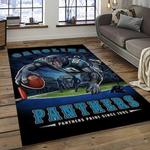 nfl carolina panthers football team logo sport carpet area rug gift for friends dark room cnps39