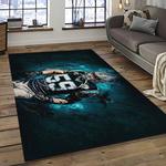 nfl carolina panthers football team logo sport carpet area rug gift for friends dark room cnps9