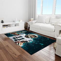 nfl carolina panthers football team logo sport carpet area rug gift for friends light room cnps10