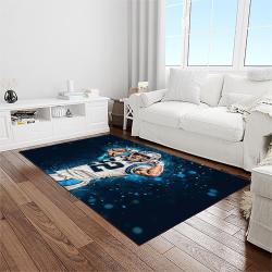 nfl carolina panthers football team logo sport carpet area rug gift for friends light room cnps16