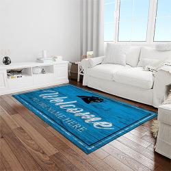 nfl carolina panthers football team logo sport carpet area rug gift for friends light room cnps23