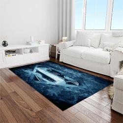 nfl carolina panthers football team logo sport carpet area rug gift for friends light room cnps26