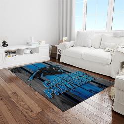 nfl carolina panthers football team logo sport carpet area rug gift for friends light room cnps37
