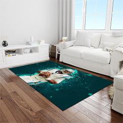 nfl carolina panthers football team logo sport carpet area rug gift for friends light room cnps8