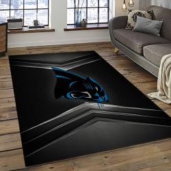 NFL Carolina Panthers Rectangle Rug Personalized Non-Slip Carpet Gift For Football Fans CP40