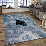 nfl carolina panthers football team logo sport carpet area rug home decor best gift for friends dark room cp47