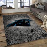 nfl carolina panthers football team logo sport carpet area rug home decor best gift for friends dark room cp50