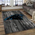nfl carolina panthers football team logo sport carpet area rug home decor best gift for friends dark room cp51
